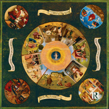 Load image into Gallery viewer, Pocket-square The Seven Deadly Sins - Derivation of Painting by Hieronymus Bosch