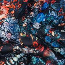 Load image into Gallery viewer, Pocket-square Skullfowers Multicolor by Paul Ryan Trani