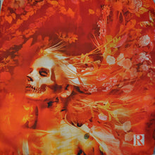 Load image into Gallery viewer, Pocket-squares Day of the Dead - Italian Silk Scarf Día de Muertos or Día de los Muertos Theme Custom by Paul Trani