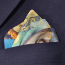 Load image into Gallery viewer, Pocket Square - Silk Scarf - Boticelli - The Birth of Venus