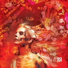 Load image into Gallery viewer, Pocket-squares Day of the Dead - Italian Silk Scarf Día de Muertos or Día de los Muertos Theme Custom by Paul Trani