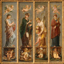 Load image into Gallery viewer, Pocket Square - Silk Scarf - Pierre-Paul Prud'hon Arts, Wealth, Pleasure and Philosophy