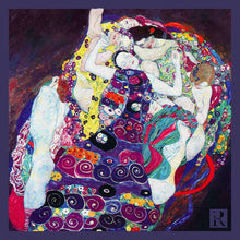 Load image into Gallery viewer, Pocket Square based on Gustav Klimt's Painting, The Virgins