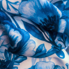 Load image into Gallery viewer, Pocket Square - Good Fortune & Happy Marriage: Peonies