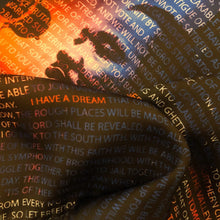 Load image into Gallery viewer, Pocket Square - Silk Scarf - MLK Martin Luther King Jr. - Black Lives Matter, BLM, Handkerchief, Pride