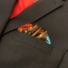 Load image into Gallery viewer, Pocket Square Representing Triumph of a Great Leader