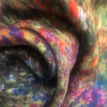 Load image into Gallery viewer, Pocket Square - Monet's Iris Garden at Giverny Pocket Square