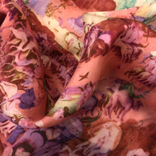 Load image into Gallery viewer, Pocket Square - Bosch - Garden of Earthly Delights in Pinks