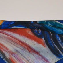 Load image into Gallery viewer, Pocket Square - Silk Scarf - Handkerchief - Edvard Munch's The Scream - Symbolism of our Troubled Times - Gift