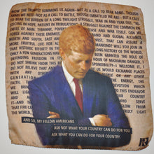 Load image into Gallery viewer, Pocket Square - Silk Scarf - John F. Kennedy Custom Handkerchief - Kennedy School - Americana - Patriotic Gift