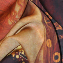 Load image into Gallery viewer, Pocket Square - Silk Scarf - Handkerchief - Accessory/Gift for Anniversary -Passionate Love - Danae - Gustav Klimt