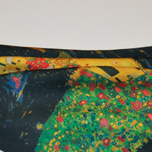 Load image into Gallery viewer, Pocket Square - Anniversary - Italian Silk Scarf - The Kiss - Gustav Klimt - Love Handkerchief