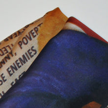 Load image into Gallery viewer, Pocket Square - Silk Scarf - John F. Kennedy Custom Handkerchief - Kennedy School - Americana - Patriotic Gift