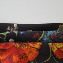 Load image into Gallery viewer, Pocket Square - Human Existence; Poppy, Plums, Cherry Blossoms; Mortality, Death, and Hope