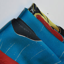 Load image into Gallery viewer, Pocket Square - Silk Scarf - Edvard Munch's The Lonely Ones - Lost Love, Jealousy, Abandonment – Handkerchief