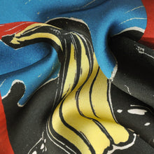 Load image into Gallery viewer, Pocket Square - Silk Scarf - Edvard Munch's The Lonely Ones - Lost Love, Jealousy, Abandonment – Handkerchief