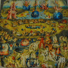 Load image into Gallery viewer, Pocket-square The Garden of Early Delights - Derivation of Painting by Hieronymus Bosch
