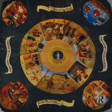 Load image into Gallery viewer, Pocket-square The Seven Deadly Sins - Derivation of Painting by Hieronymus Bosch
