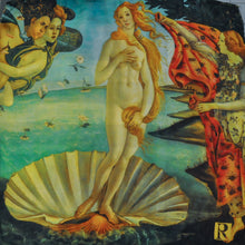 Load image into Gallery viewer, Pocket-square Birth of Venus - Derivation of Painting by Boticelli
