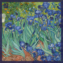 Load image into Gallery viewer, Pocket Square - Van Gogh Irises
