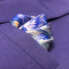 Load image into Gallery viewer, Pocket Square - Van Gogh Irises
