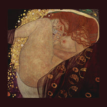 Load image into Gallery viewer, Pocket Square - Silk Scarf - Handkerchief - Accessory/Gift for Anniversary -Passionate Love - Danae - Gustav Klimt
